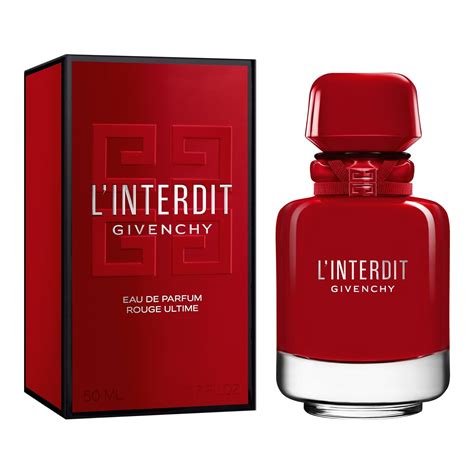 l interdit von givenchy|givenchy l'interdit rouge ultime.